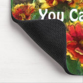 あなたはそれを行うことができるデイジー 感動的 マウスパッド (コーナー)