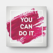 あなたはそれを行うことができる3 フォトプラーク (正面)