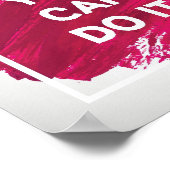 あなたはそれを行うことができる3 ポスター (角)