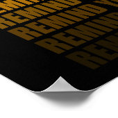 あなたはそれを行うことができる(オレンジやる気を起こさせる) ポスター (角)