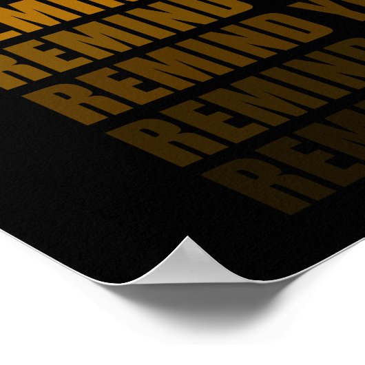 あなたはそれを行うことができる(オレンジやる気を起こさせる) ポスター (角)