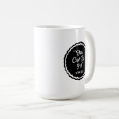 あなたはそれを行うことができる – コーヒーおもしろい コーヒーマグカップ (正面右)