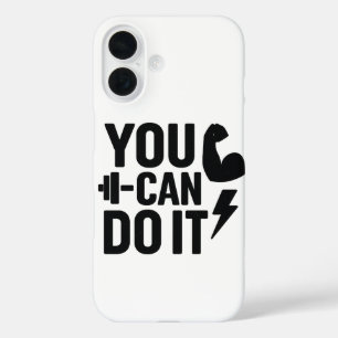 あなたはそれを行うことができる – Sports 感動的 Phone Case iPhone 16ケース