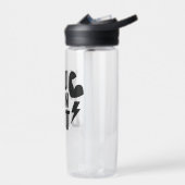 あなたはそれを行うことができる – Sports Water やる気を起こさせる Bottle ウォーターボトル (左面)