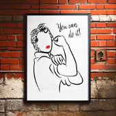 あなたはそれを行うスタイリッシュとリバーモダンターをロージー ポスター