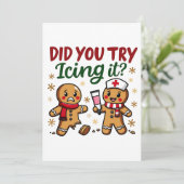 あなたはそれを面白く冷やしましたか?ジンジャーブレッド看護 招待状 (スタンド正面)