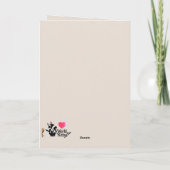 あなたはそんなに古くさくはないよ、猫さん カード (裏面)