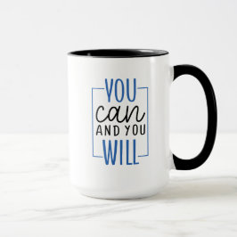 あなたはできる、そしてきっとできる コーヒーマグ マグカップ