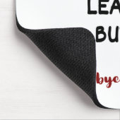 あなたはでも離れ大丈夫という失礼な マウスパッド (コーナー)