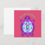 あなたはとっても特別なカメのプレゼント 招待状 (正面/裏面)