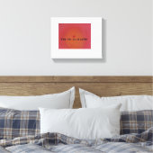 「あなたはとても愛された」 キャンバスプリント (インサイチュ (寝室))