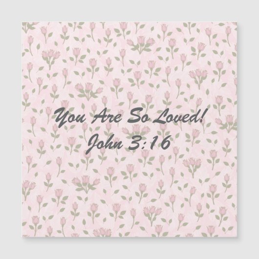 あなたはとても愛されている マグネット (正面)