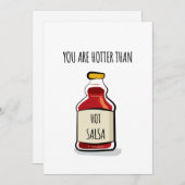 あなたはとても熱いね、ホットなサルサみたいに シーズンカード (正面/裏面)