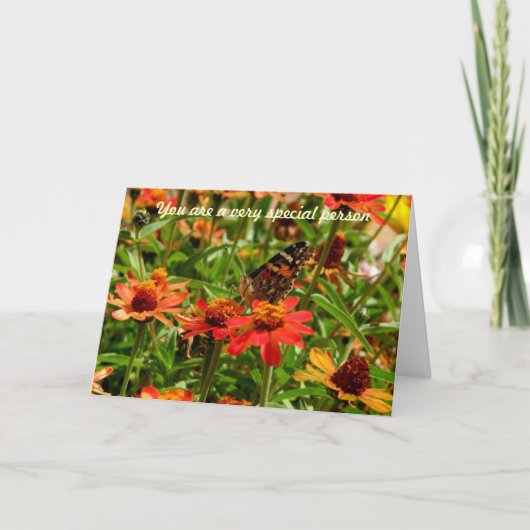 あなたはとても特別な人だ カード (正面)