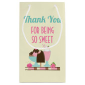 あなたはとても甘いアイスクリームをありがとう スモールペーパーバッグ (裏面)
