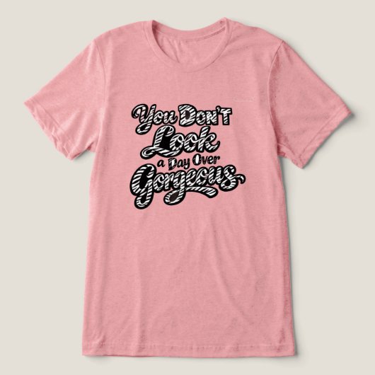 あなたはとても美しい トライブレンドTシャツ (デザイン正面)