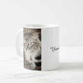 あなたはとても美しい！猫のコーヒーマグ コーヒーマグカップ (正面左)