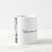 あなたはとても美しい！猫のコーヒーマグ コーヒーマグカップ (中央)