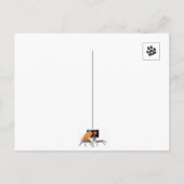 あなたはどこかでチョウのはがき ポストカード (裏面)