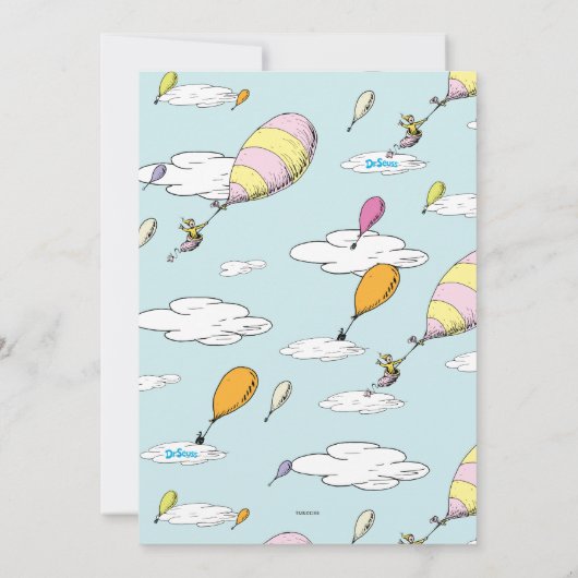 あなたはどこへ行くの?卒園おめでとう! 招待状 (裏面)