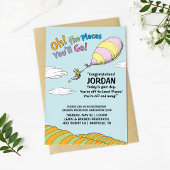 あなたはどこへ行くの?卒園おめでとう! 招待状