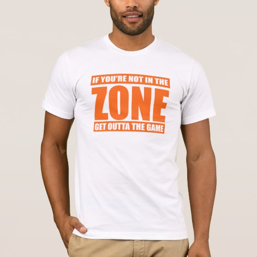 あなたはない地帯でOuttaにゲームを得て下さい Tシャツ (正面)
