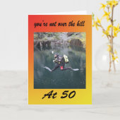 あなたはない50の丘に カード (黄色い花)