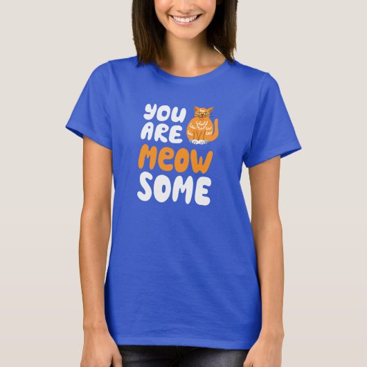 あなたはにゃんすくーむ Tシャツ (正面)