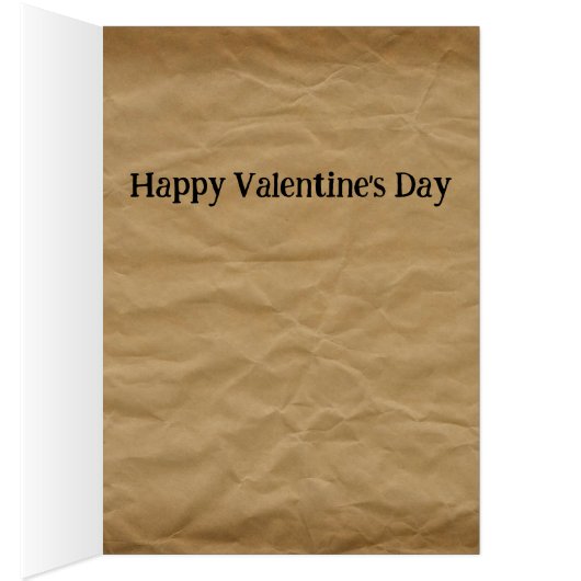 あなたはのみ私のタイプヴィンテージタイプライターバレンタイン (内側 (右))