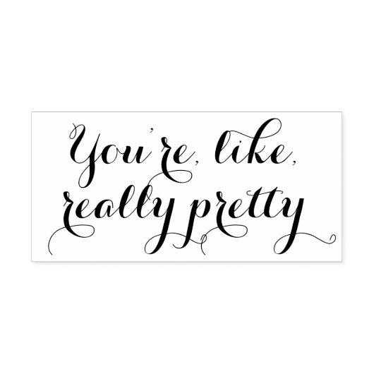 あなたはのように本当にかわいらし引用文スクラップブック作り ラバースタンプ (インプリント)