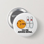 あなたはのアドラボウルおもしろいボーリングプリン 缶バッジ (正面&裏面)