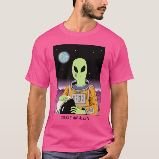あなたはのエイリアン Tシャツ (正面)