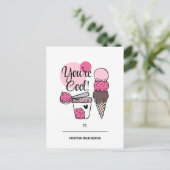 あなたはのクールキッズクラスルームのバレンタインはがき シーズンポストカード (スタンド正面)