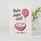 あなたはのクールスーパー:蒸し暑いスマイル&パンのボウル 招待状 (スタンド正面)