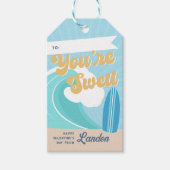 あなたはのサーファー教室バレンタインデー ギフトタグ (正面)