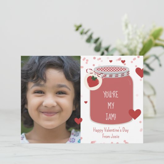 あなたはのジャムストロベリークラスルームのバレンタイン カード (スタンド正面)
