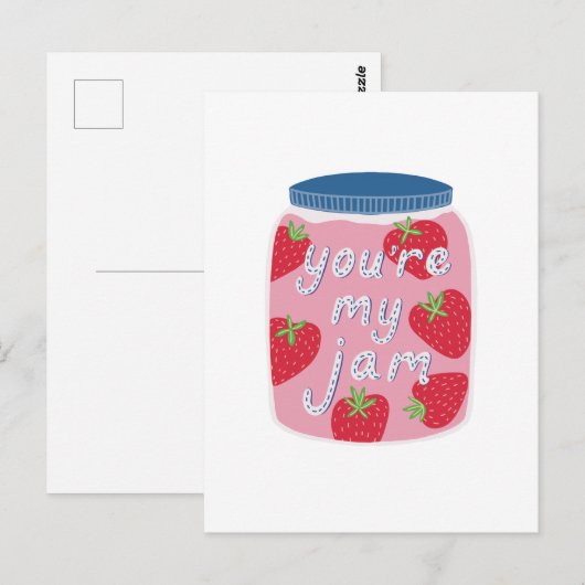 あなたはのジャム ポストカード (正面/裏面)