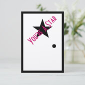 あなたはのスターオスカーパーティの招待状 招待状 (スタンド正面)