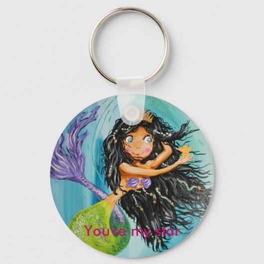 あなたはのスター キーホルダー (正面)
