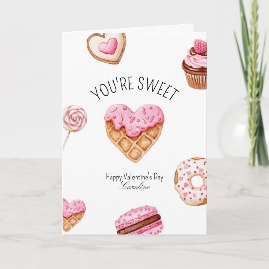 あなたはのバレンタインデーのカード シーズンカード (正面)