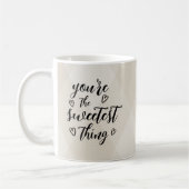 あなたはのバレンタインデーアーガイルス コーヒーマグカップ (左)