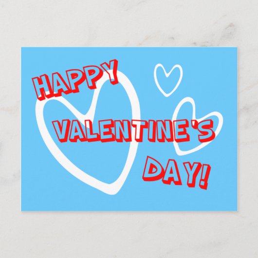 あなたはのバレンタイン シーズンポストカード (正面)