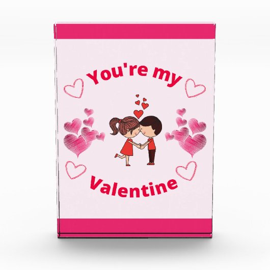あなたはのバレンタイン フォトブロック (正面)