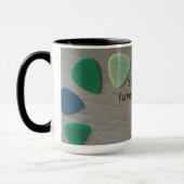 あなたはのピックお気に入りのギターことわざ マグカップ (左)