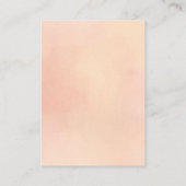 あなたはのピーチキッズスクールバレンタインデーのカード エンクロージャーカード (裏面)