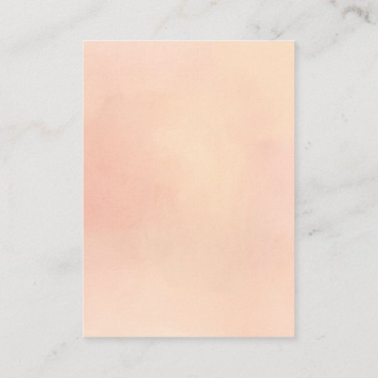 あなたはのピーチキッズスクールバレンタインデーのカード エンクロージャーカード (裏面)