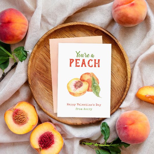 あなたはのピーチキッズスクールバレンタインデーのカード シーズンカード