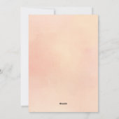 あなたはのピーチキッズスクールバレンタインデーのカード シーズンカード (裏面)