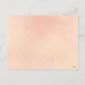 あなたはのピーチキッズスクールバレンタインデーのカード シーズンポストカード (裏面)