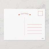 あなたはのピーチキッズバレンタインデー シーズンポストカード (裏面)